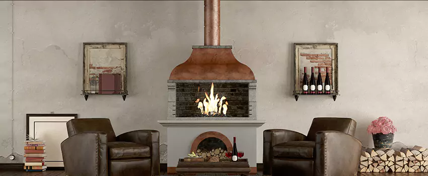 Thelin Hearth Products Providence Pellet Insert Fireplace Installation in Norwalk, CA