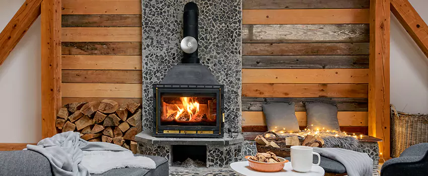 Thelin Hearth Products Direct Vent Gas Stove Fireplace Inspection in Norwalk, California